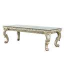 Calgary Furniture Emporium Vatican Dining Table with Glass Top DN00467 IMAGE 1