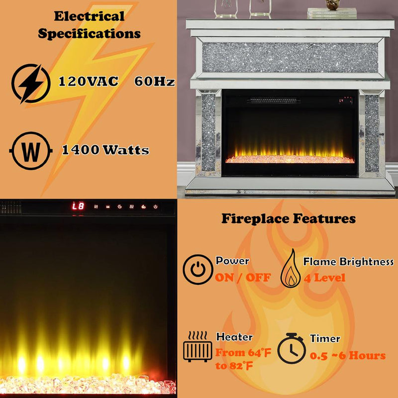 Calgary Furniture Emporium Noralie Freestanding Electric Fireplace AC00511 IMAGE 3