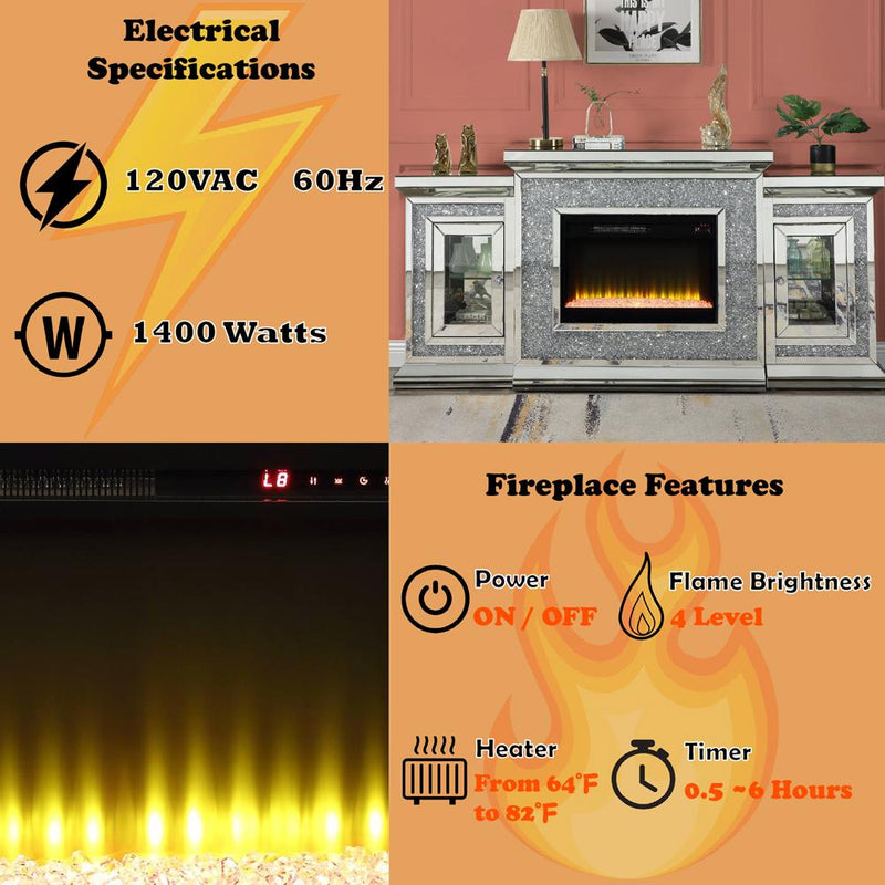 Calgary Furniture Emporium Noralie Freestanding Electric Fireplace AC00522 IMAGE 11