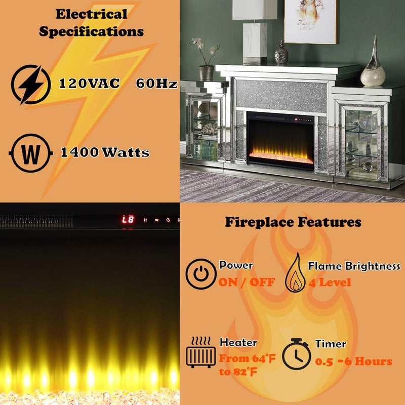 Calgary Furniture Emporium Noralie Freestanding Electric Fireplace AC00524 IMAGE 10