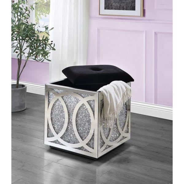 Calgary Furniture Emporium Noralie Fabric Storage Ottoman AC00529 IMAGE 4