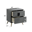 Calgary Furniture Emporium Doris 2-Drawer Nightstand BD00556 IMAGE 8