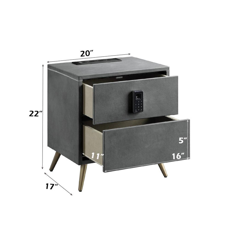 Calgary Furniture Emporium Doris 2-Drawer Nightstand BD00556 IMAGE 8