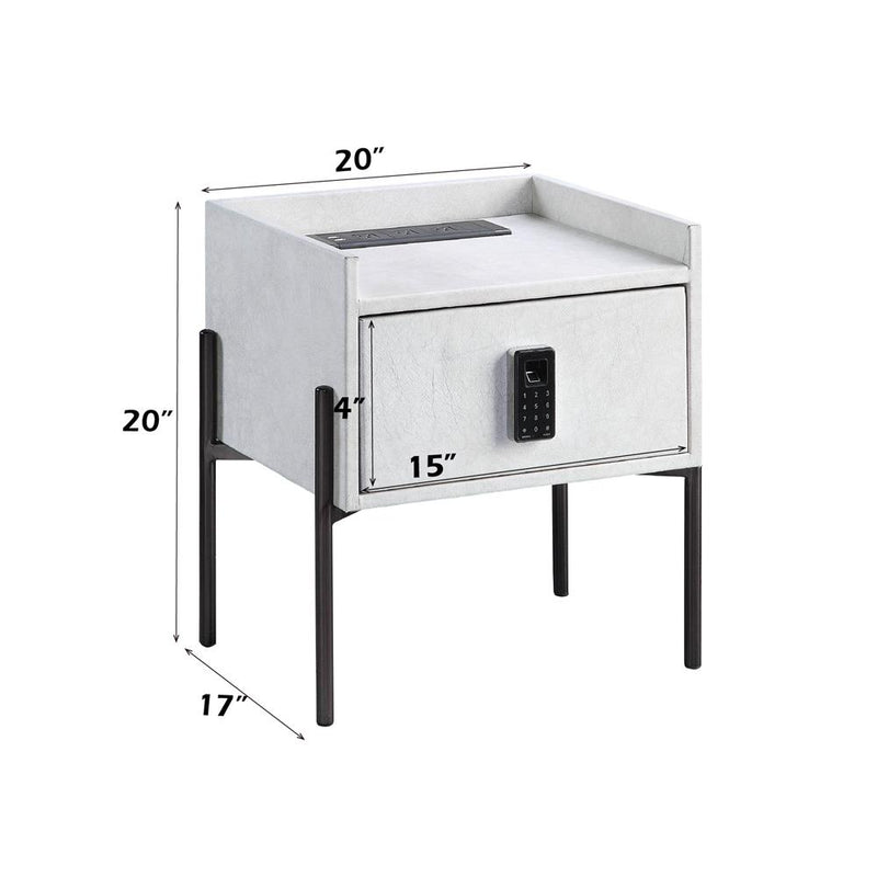 Calgary Furniture Emporium Metis 2-Drawer Nightstand BD00557 IMAGE 8