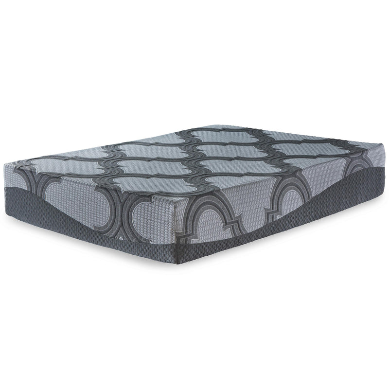  Sierra Sleep 12 Inch Ashley Hybrid M628M8 2 pc King Foundation and Mattress IMAGE 2