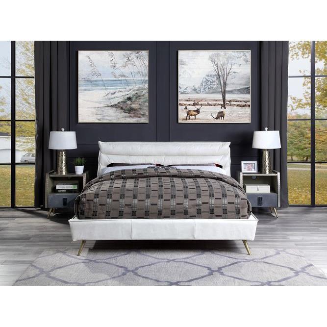 Calgary Furniture Emporium Doris Queen Upholstered Panel Bed BD00565Q IMAGE 1