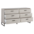 Signature Design by Ashley Socalle EB1864-231 Six Drawer Dresser IMAGE 2