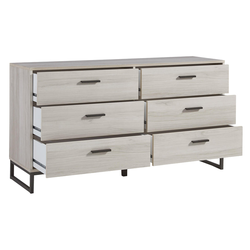 Signature Design by Ashley Socalle EB1864-231 Six Drawer Dresser IMAGE 2