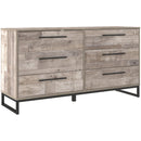Signature Design by Ashley Neilsville EB2320-231 Six Drawer Dresser IMAGE 1