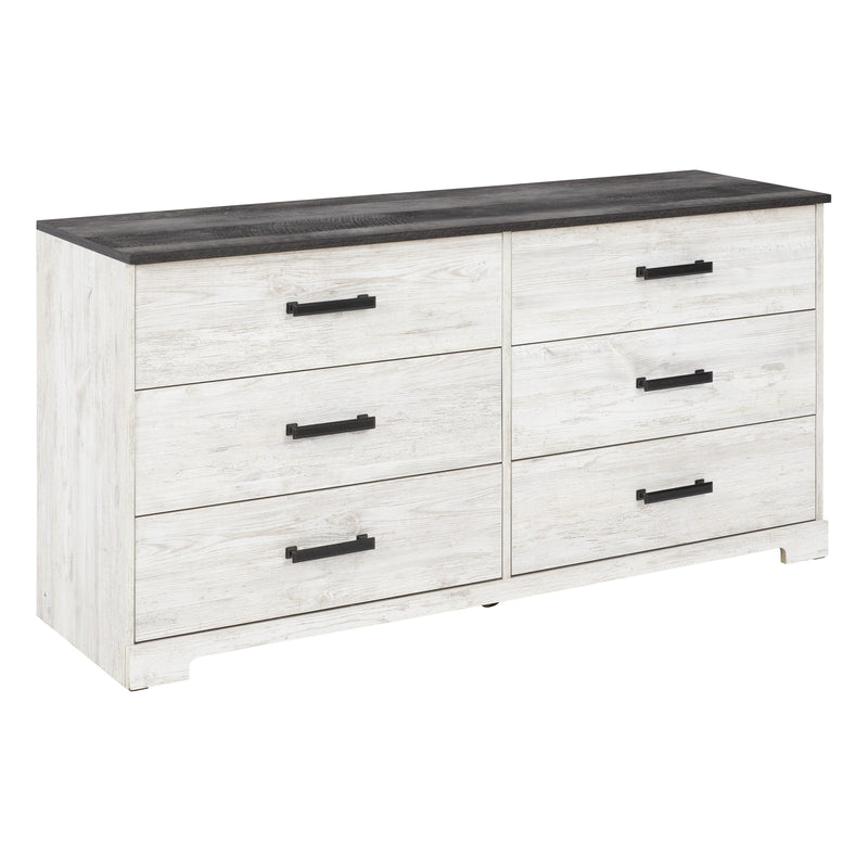 Signature Design by Ashley Shawburn EB4121-231 Six Drawer Dresser IMAGE 1