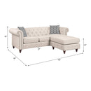 Calgary Furniture Emporium Waldina Fabric 2 pc Sectional LV00643 IMAGE 2
