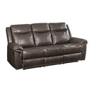 Calgary Furniture Emporium Lydia Reclining Leather Air Sofa LV00654 IMAGE 1