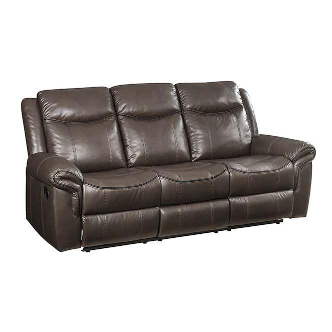 Calgary Furniture Emporium Lydia Reclining Leather Air Sofa LV00654 IMAGE 1