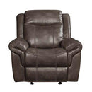 Calgary Furniture Emporium Lydia Glider Leather Air Recliner LV00656 IMAGE 2