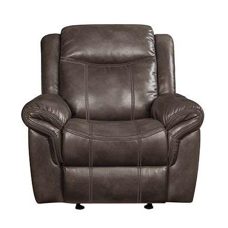 Calgary Furniture Emporium Lydia Glider Leather Air Recliner LV00656 IMAGE 2