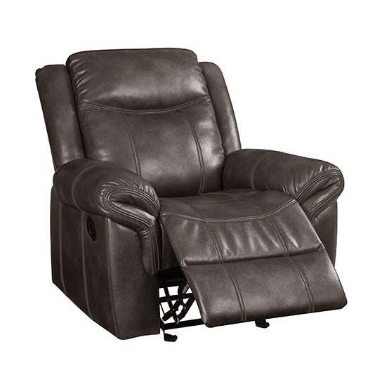 Calgary Furniture Emporium Lydia Glider Leather Air Recliner LV00656 IMAGE 5