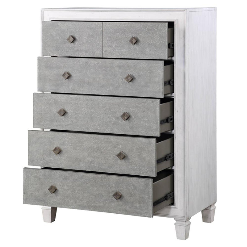 Calgary Furniture Emporium Katia 5-Drawer Chest BD00664 IMAGE 4
