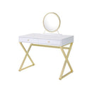 Calgary Furniture Emporium Coleen 2-Drawer Vanity Table AC00667 IMAGE 1