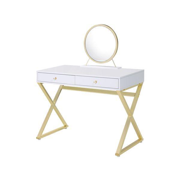 Calgary Furniture Emporium Coleen 2-Drawer Vanity Table AC00667 IMAGE 1