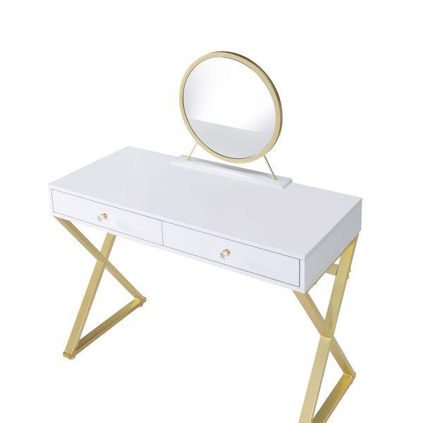 Calgary Furniture Emporium Coleen 2-Drawer Vanity Table AC00667 IMAGE 3