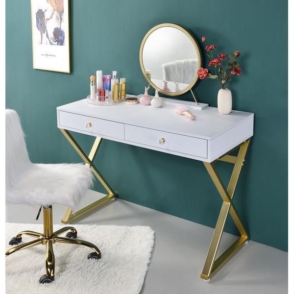 Calgary Furniture Emporium Coleen 2-Drawer Vanity Table AC00667 IMAGE 6