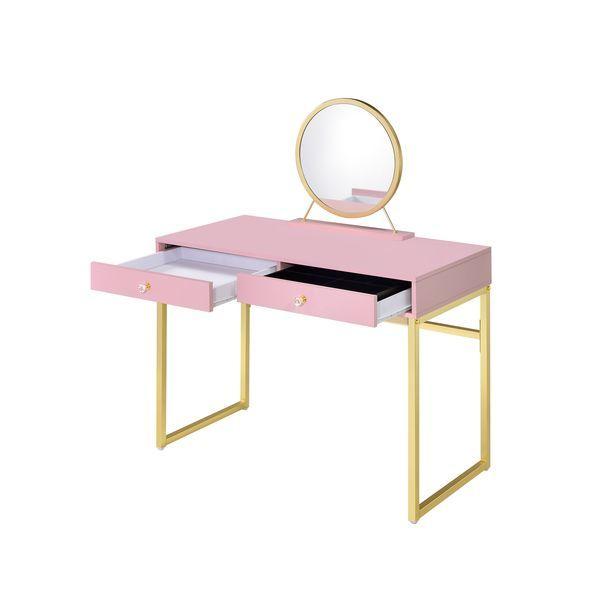 Calgary Furniture Emporium Coleen 2-Drawer Vanity Table AC00668 IMAGE 4