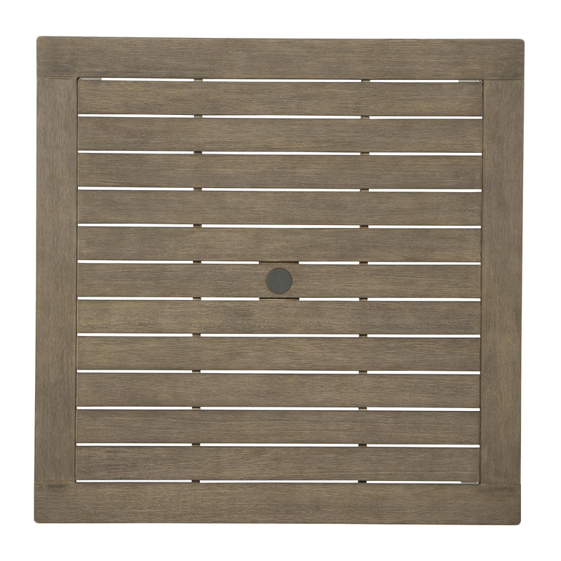  Signature Design by Ashley Aria Plains P359-615 Square Dining Table with Umbrella Option IMAGE 3