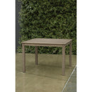  Signature Design by Ashley Aria Plains P359-615 Square Dining Table with Umbrella Option IMAGE 4