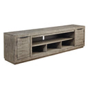 Signature Design by Ashley Krystanza W760-78 Extra Large TV Stand with Fireplace Option IMAGE 1