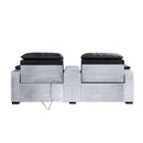 Calgary Furniture Emporium Misezon Leather 2-seat Home Theatre Seating with Wall Recline 59952 IMAGE 6