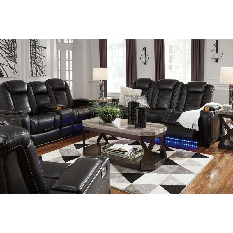  Signature Design by Ashley Party Time 3700315C Power Reclining Sofa with Adjustable Headrest IMAGE 18