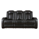  Signature Design by Ashley Party Time 3700315C Power Reclining Sofa with Adjustable Headrest IMAGE 1