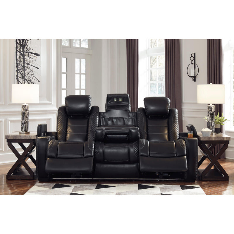  Signature Design by Ashley Party Time 3700315C Power Reclining Sofa with Adjustable Headrest IMAGE 6