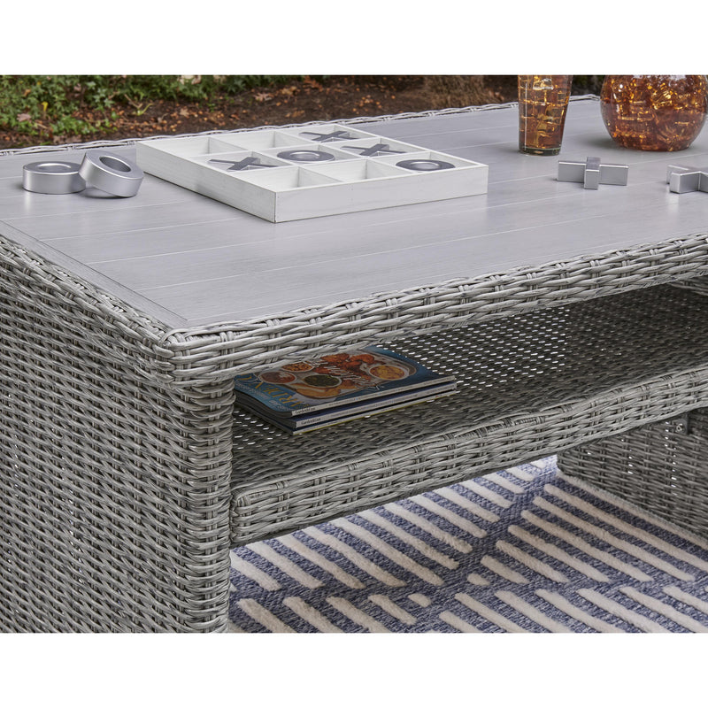  Signature Design by Ashley Naples Beach P439-625 Rectangular Multi-Use Table IMAGE 6