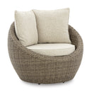  Signature Design by Ashley Danson P505-821 Swivel Lounge with Cushion IMAGE 1