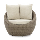 Signature Design by Ashley Danson P505-821 Swivel Lounge with Cushion IMAGE 2