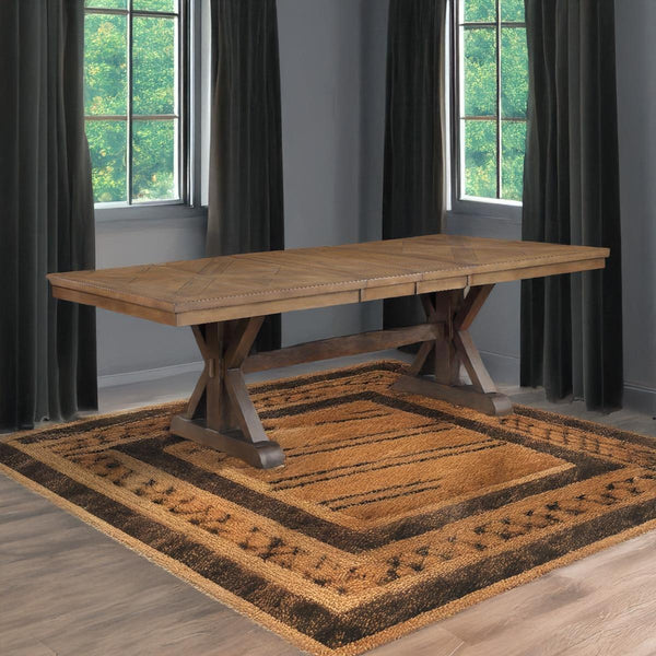 Calgary Furniture Emporium Pascaline Dining Table with Trestle Base DN00702 IMAGE 1