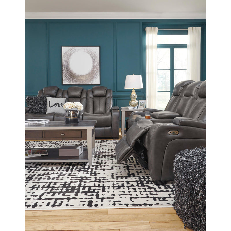  Signature Design by Ashley Turbulance 8500115C Power Reclining Sofa with Adjustable Headrest IMAGE 10