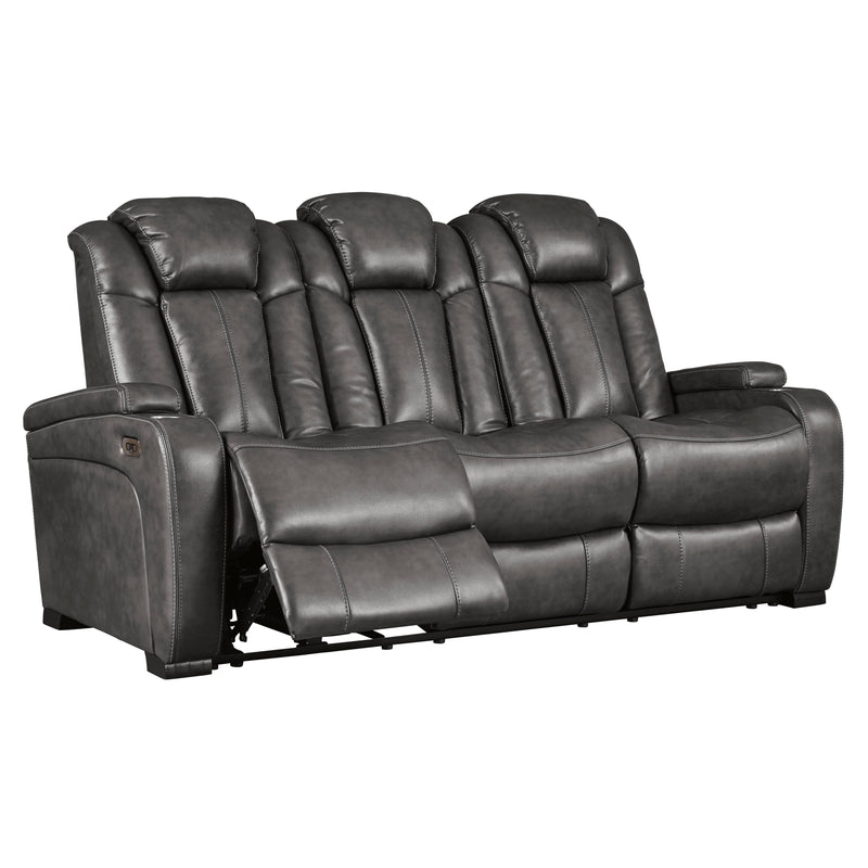  Signature Design by Ashley Turbulance 8500115C Power Reclining Sofa with Adjustable Headrest IMAGE 2