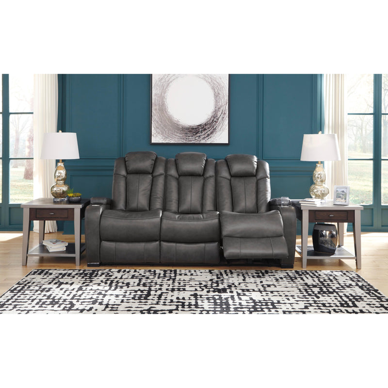  Signature Design by Ashley Turbulance 8500115C Power Reclining Sofa with Adjustable Headrest IMAGE 5