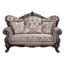 Calgary Furniture Emporium Benbek Stationary Fabric Loveseat LV00810 IMAGE 2