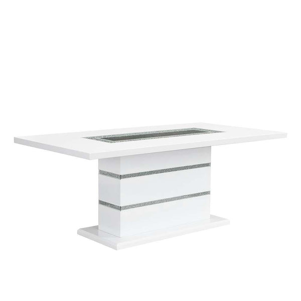 Calgary Furniture Emporium Elizaveta Dining Table with Pedestal Base DN00814 IMAGE 1