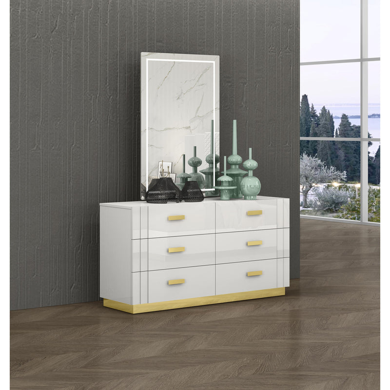 Calgary Furniture Emporium Tanner 6-Drawer Dresser SB804-DR IMAGE 4