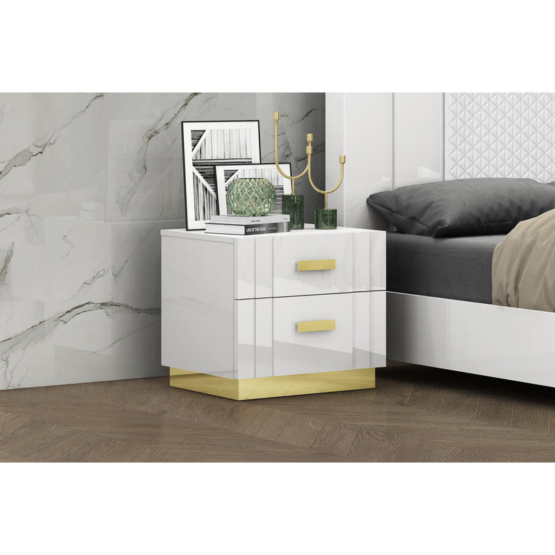 Calgary Furniture Emporium Tanner 2-Drawer Nightstand SB804-NS IMAGE 2