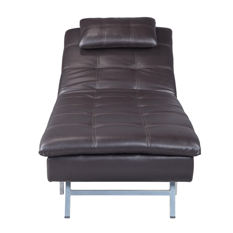 Calgary Furniture Emporium Padilla Leather Look Chaise LV00825 IMAGE 3