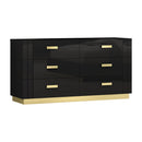 Calgary Furniture Emporium Glamour 6-Drawer Dresser SB809-DR IMAGE 1