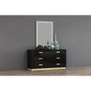 Calgary Furniture Emporium Glamour 6-Drawer Dresser SB809-DR IMAGE 3