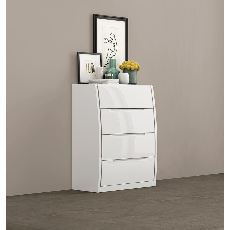 Calgary Furniture Emporium Phoebe 4-Drawer Chest 370-CH IMAGE 2