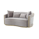 Calgary Furniture Emporium Stationary Fabric Loveseat HD-2027-L IMAGE 2