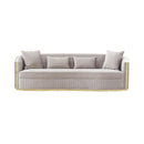 Calgary Furniture Emporium Giselle Stationary Fabric Sofa HD-2027-S IMAGE 1